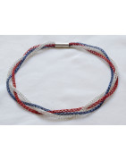 Silber-Kette Tricolore