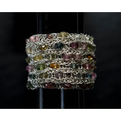 Silber-ring mit Turmalinen