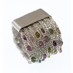 Silber-ring mit Turmalinen