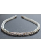 Klassisch kurze Silber-Kette