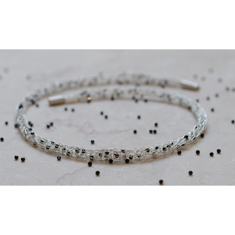 Silber-Kette mit Spinell Silber-Kette mit Spinell